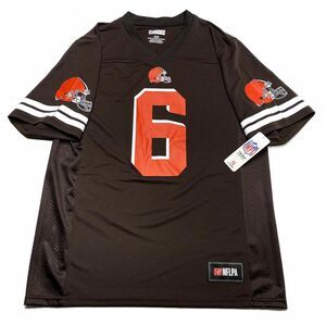 NWT Cleveland Browns Baker Mayfield Player Jersey XL NFL Team Apparel NFLPA QB 6